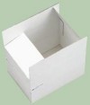 Cajas de Carton corrugado Blanco