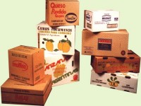 Le carton d'emballage