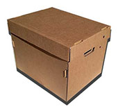 Caja de carton para archivo