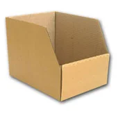 Caja de archivo para legajos de cartón corrugado resistente