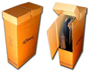 Cajas ropero de cartón para mudanzas